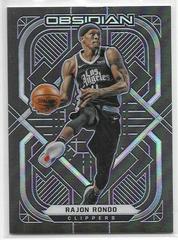 Rajon Rondo [Purple] #95 Basketball Cards 2020 Panini Obsidian Prices