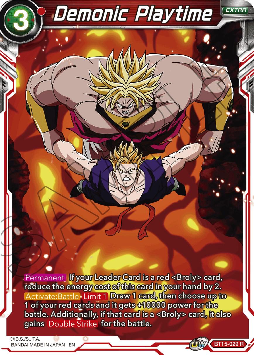 Demonic Playtime BT15-029 Dragon Ball Super Saiyan Showdown