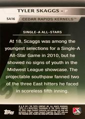 Rear | Tyler Skaggs Baseball Cards 2011 Topps Pro Debut Single A All Stars