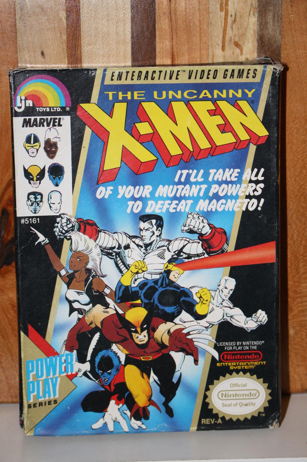 The Uncanny X-Men | Item, Box, and Manual | NES