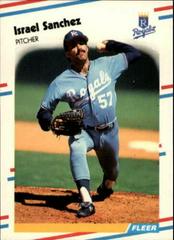 Israel Sanchez #U-34 Baseball Cards 1988 Fleer Update Prices