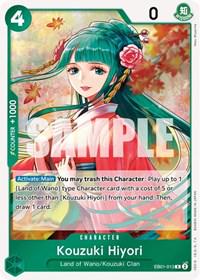 Kouzuki Hiyori EB01-013 One Piece Extra Booster Memorial Collection