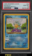 Squirtle [Trainer Deck B] Pokemon Base Set Prices