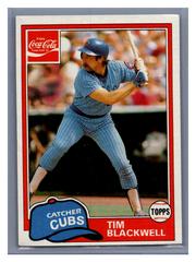 Tim Blackwell #1 Baseball Cards 1981 Coca Cola Prices