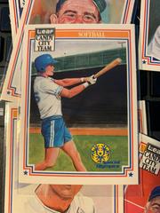 Softball [Special Olympics] Baseball Cards 1987 Leaf Candy City Team Prices