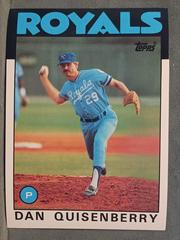 Dan Quisenberry #5 Baseball Cards 1986 Topps Super Prices