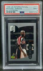 Michael Jordan #111 Basketball Cards 1998 Upper Deck International MJ Stickers Prices