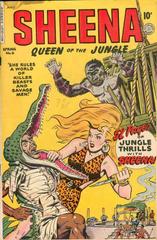 Sheena, Queen of the Jungle #6 (1950) Comic Books Sheena Queen of the Jungle Prices