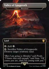 Valley of Gorgoroth #376 Magic Lord of the Rings Commander Prices
