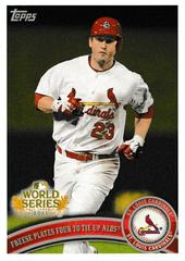Freese Plates Four To Tie Up NLDS Baseball Cards 2011 Topps World Series Champions Cardinals Prices
