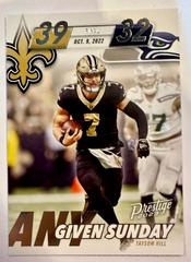 Taysom Hill #AGS-19 Football Cards 2023 Panini Prestige Any Given Sunday Prices