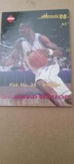 Reverse | Stephon Marbury/Shammond Williams [Thick] Basketball Cards 1998 Collectors Edge Impulse