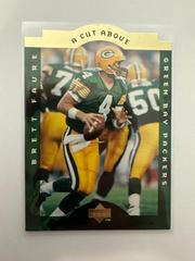 Brett Favre Football Cards 1996 Collector's Choice A Cut Above Prices