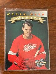 Gordie Howe [Dynasty in Detroit] Hockey Cards 1992 Upper Deck Howe Heroes Prices