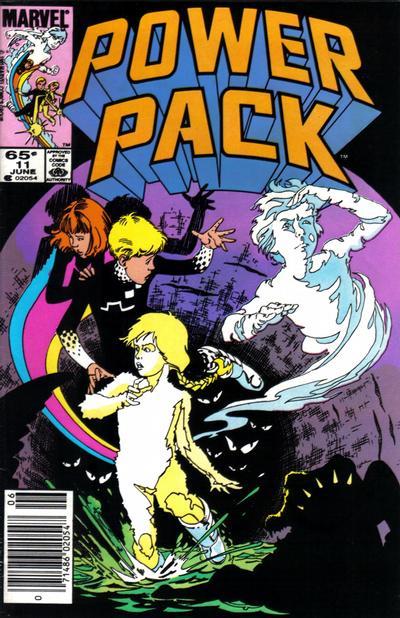 Power Pack [Newsstand] #11 (1985) Comic Books Power Pack