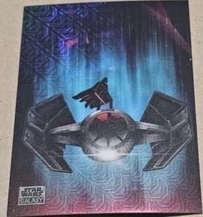 Darth Vader Arrives on Malachor  [Mojo Refractor] #PD-10 Star Wars 2024 Topps Chrome Galaxy Power of the Darkside