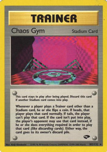 Chaos Gym #102 Pokemon Gym Challenge