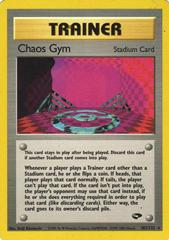 Chaos Gym #102 Pokemon Gym Challenge Prices