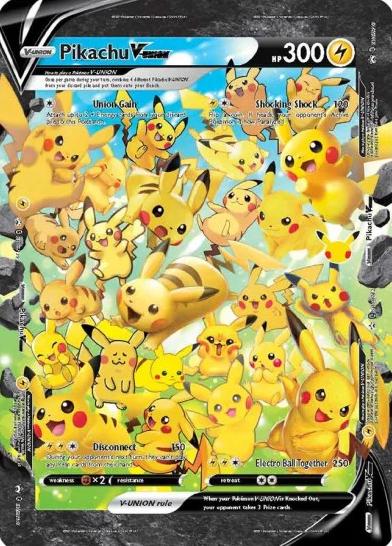 Pikachu V-Union [Jumbo] #SWSH140 Pokemon Promo