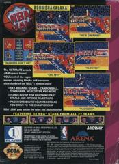 Back Cover | NBA Jam Sega Game Gear