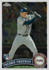 Freddie Freeman Baseball Cards 2011 Topps Chrome Prices