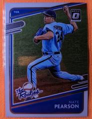 Nate Pearson #TR6 Baseball Cards 2021 Panini Donruss Optic The Rookies Prices