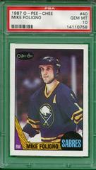 Mike Foligno #40 Hockey Cards 1987 O-Pee-Chee Prices