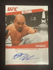 BJ Penn #FA-BJP Ufc Cards 2009 Topps UFC Round 2 Autographs Prices