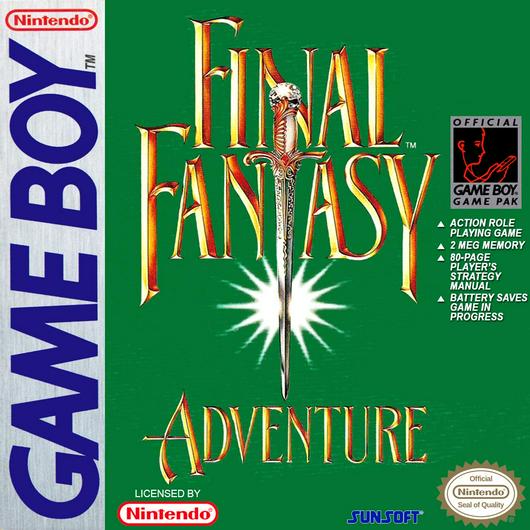 Final Fantasy Adventure Cover Art