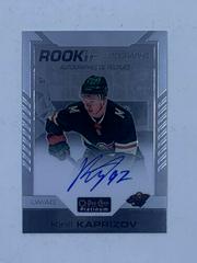 Kirill Kaprizov Hockey Cards 2020 O Pee Chee Platinum Rookie Autographs Prices