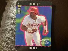 Juan Gonzalez [Double] #15 Baseball Cards 1996 Collector's Choice You Make Play Prices