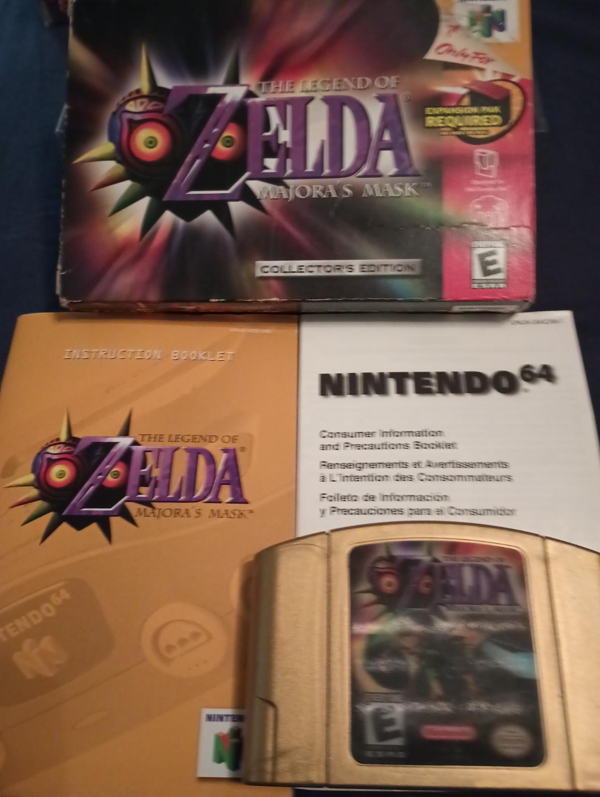 Zelda Majora's Mask [Collector's Edition] | Item, Box, and Manual ...