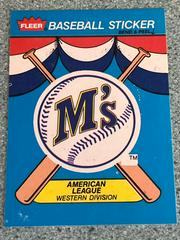 Seattle Mariners Baseball Cards 1989 Fleer Baseball Stickers Prices
