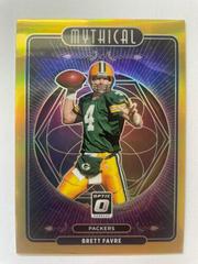 Brett Favre [Gold] #MY-9 Football Cards 2021 Panini Donruss Optic Mythical Prices