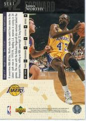 Back | James Worthy Basketball Cards 1994 Upper Deck SE