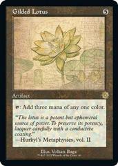 Gilded Lotus [Schematic] Magic Brother's War Retro Artifacts Prices