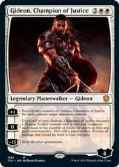 Gideon, Champion of Justice Magic Commander 2021 Prices