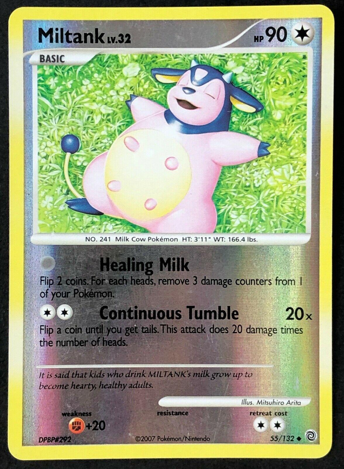 Miltank [Reverse Holo] #55 Prices | Pokemon Secret Wonders | Pokemon Cards