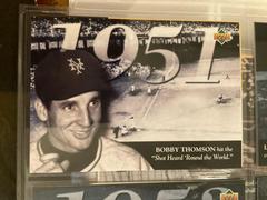 Bobby Thomson #115 Baseball Cards 1994 Upper Deck All Time Heroes Prices