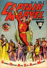 Captain Marvel Adventures #6 (1942) Comic Books Captain Marvel Adventures Prices