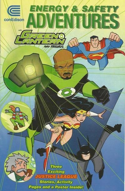 Energy and Safety Adventures with Green Lantern and Friends #1 (2007) Comic Books Energy & Safety Adventures