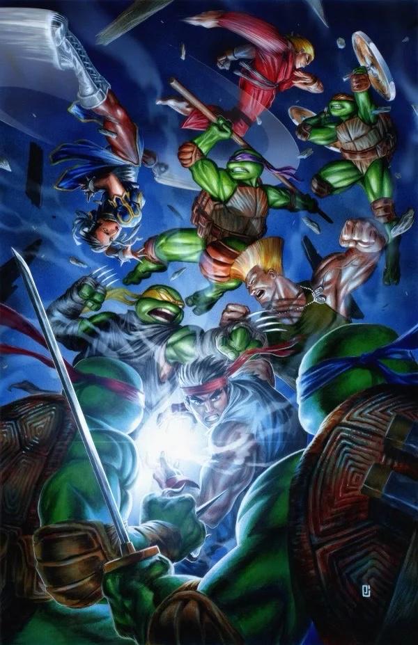 Teenage Mutant Ninja Turtles vs. Street Fighter [Catacutan] #1 (2023) Comic Books Teenage Mutant Ninja Turtles vs. Street Fighter