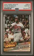 Frank Robinson #DB13 Baseball Cards 2020 Topps Update Decades' Best Prices