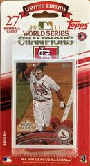 Complete Set Baseball Cards 2011 Topps World Series Champions Cardinals Prices