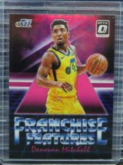 Donovan Mitchell [Pink] Basketball Cards 2018 Panini Donruss Optic Franchise Features Prices