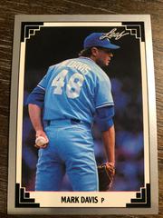 Mark Davis #16 Baseball Cards 1991 Leaf Prices