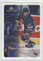 Wayne Gretzky [Silver Script Sample] Hockey Cards 1998 Upper Deck MVP Prices