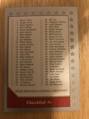 Checklist 1-110 #187 Baseball Cards 1990 Pacific Senior League Prices