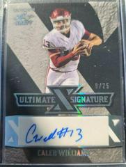 Caleb Williams [Silver Spectrum] #UXS-CW1 Football Cards 2022 Leaf Ultimate Draft X Autographs Prices