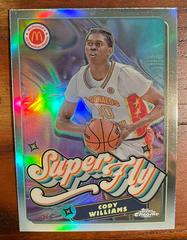 Cody Williams #SF-4 Basketball Cards 2023 Topps Chrome McDonald's All American SuperFly Prices